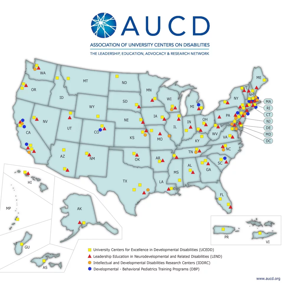 AUCD Map