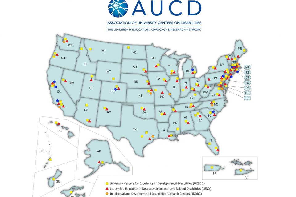 AUCD Map